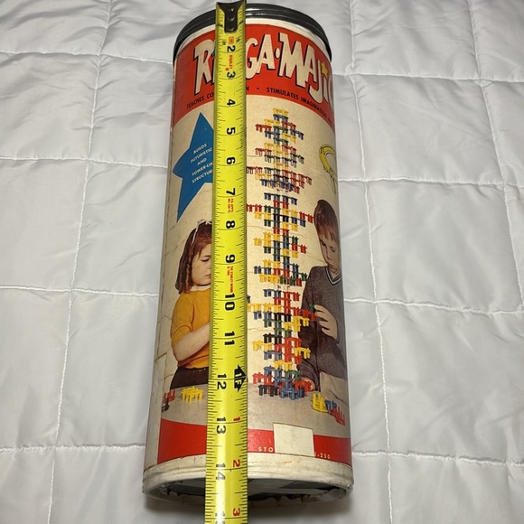 Vintage RING-A-Majigs Building Construction Set, Building Toy Set Molenaar - Picture 3 of 8